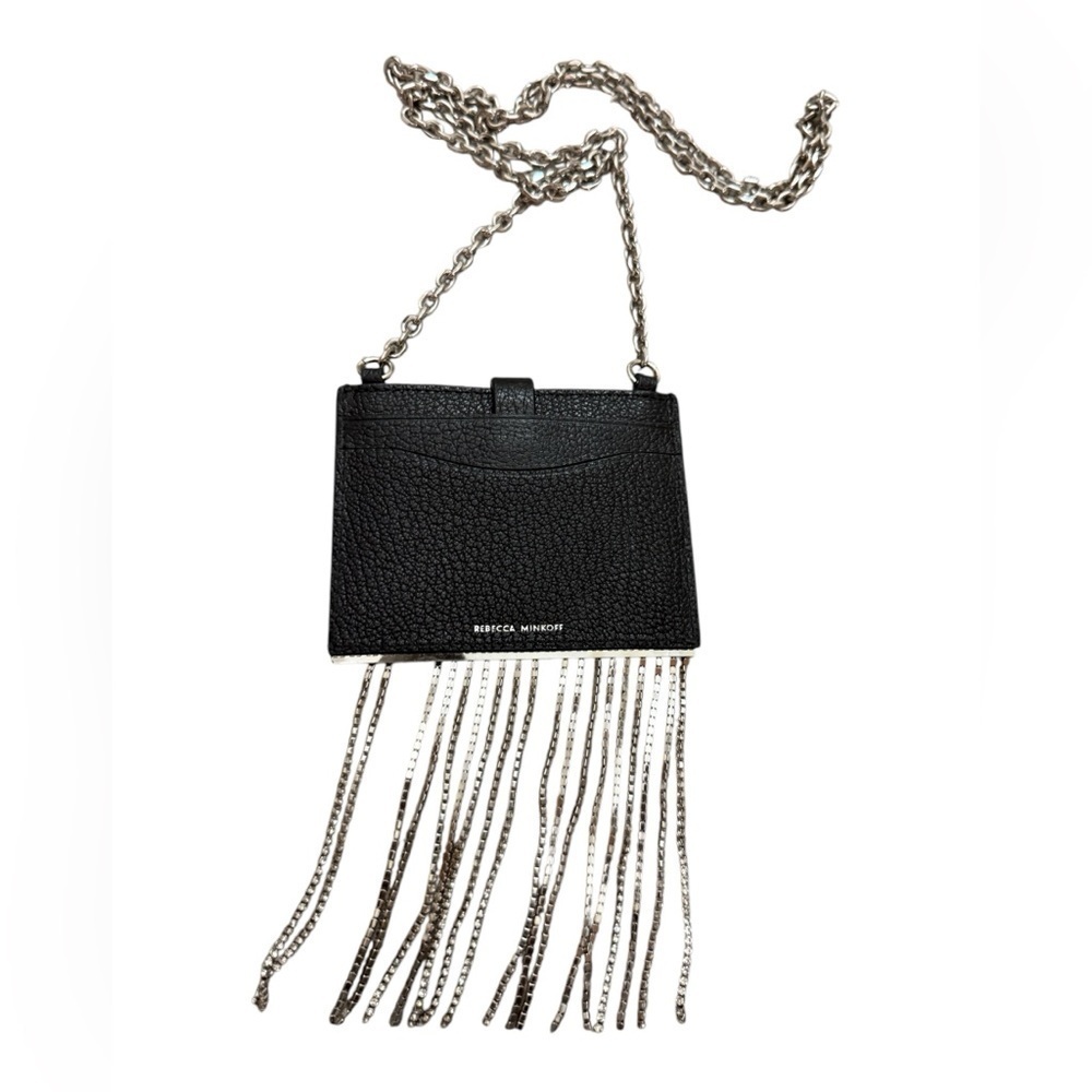 Minkoff Large Leather Card Case On Chain. The perfect way to glam up
MSRP $98